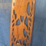 Hand-carved wooden elephant wall hanging Image 2