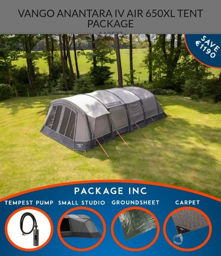 Vango Anantara IV Air TC 650xl