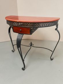 Console Table / Demi Lune.