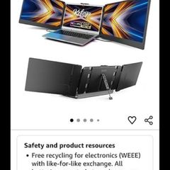 Laptop screen extension