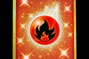 Fire Energy 284/264 Secret Full Art Gold Holo Rare SWSH Fusion Strike Pokemon Card