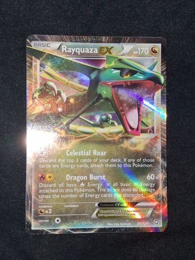 pokemon card : Rayquaza ex