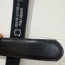 CK "CHARLES KEEPER" black genuine leather belt, Italy design 135cm Image 8