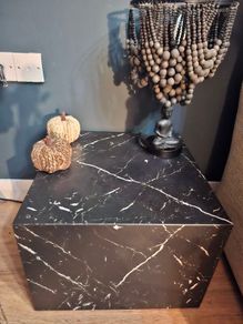 Jysk marble look coffee tables x 2
