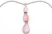 Mother Of Pearl Sterling Silver Necklace