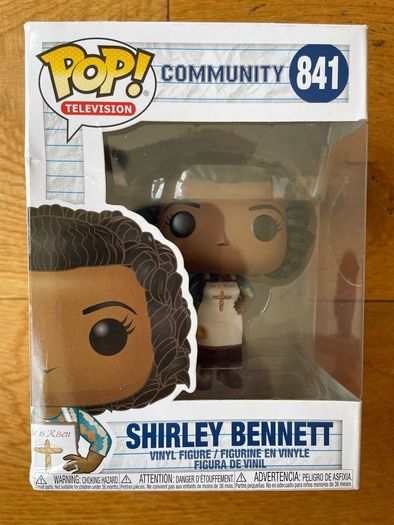 Funko Pop! Shirley Bennett #841 Community. Minor Box Damage