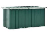 Garden Storage Box Green 129x67x65 cm