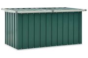 Garden Storage Box Green 129x67x65 cm