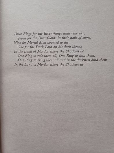 The Lord of the Rings Part #1 - The Fellowship of the Ring by JRR Tolkien (Fantasy Paperback 2011)