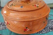 Decorative wood container