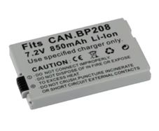BP-208 BP 208 BP208 Rechargeable Battery for Canon
