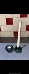 Green Candle Holders x 45