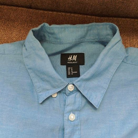 Men's Denim look Shirt, H&M