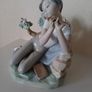 Vintage Lladro Boy with Flute Image 2