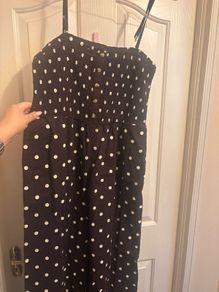 polka dot jumpsuit