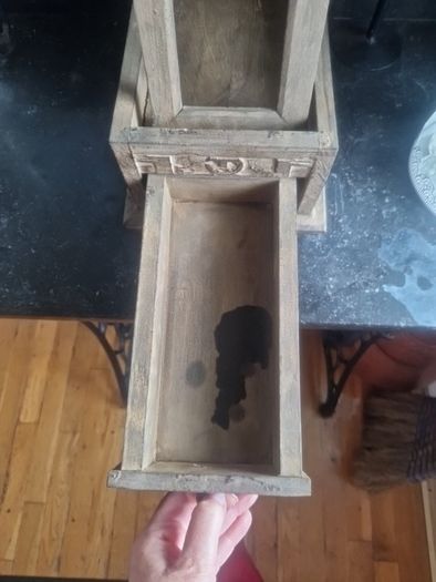 wooden box