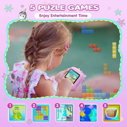 NEW SALE | Instant Camera for Kids with 32G SD Card & Print Photo Paper, 1080P HD Video Toddler Camera