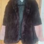 Burgundy faux fur coat (free post) Image 7