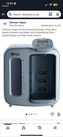 Tomme Tippee day & night (grey)