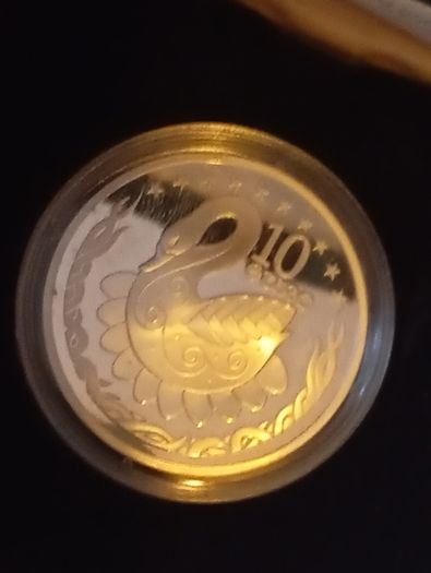 2004 ten euro Celtic swan coin