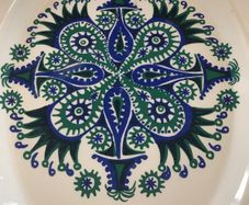 Large Retro Platter