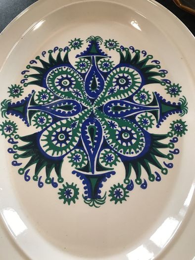 Large Retro Platter