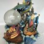 Fantasy Dragon Wizard Plasma Ball Lamp - Castle Lightning Lamp - Working Image 4