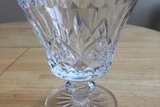 Large Cavan Crystal Footed Vase