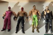 WWE Wrestling Action Figures  4 Figure Bundle