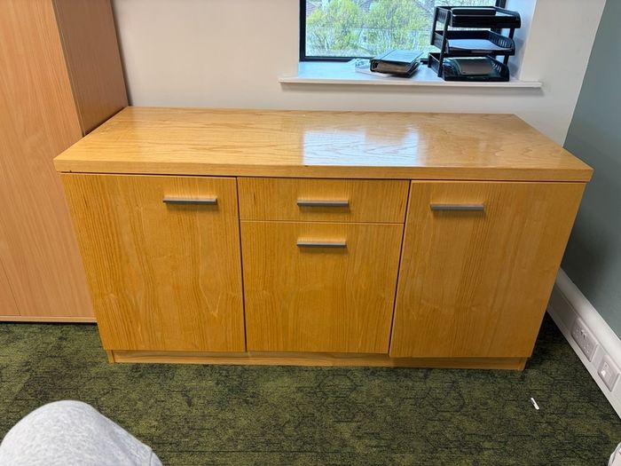 Oak Wood Cabinet