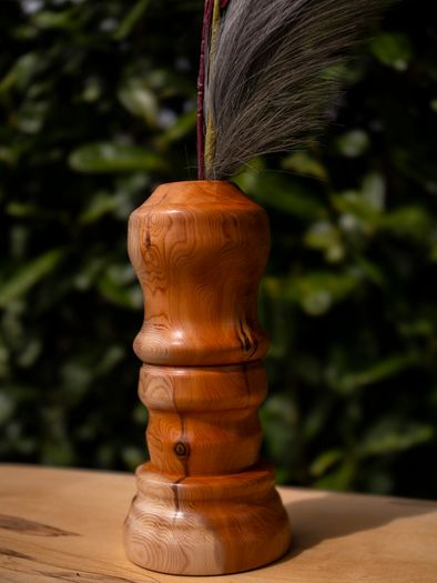 Wood Vase - Yew