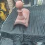 decorative ridge tile with ball finial Image 3