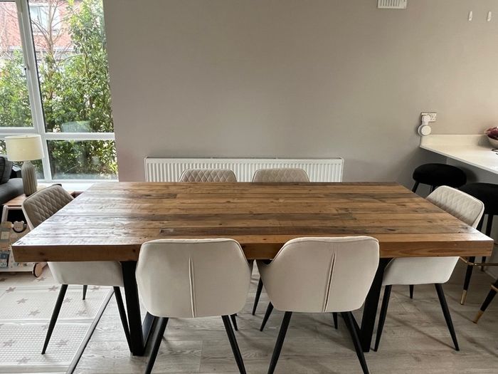 EZ Living - Reclaimed Pine Dining Table - 2.1m