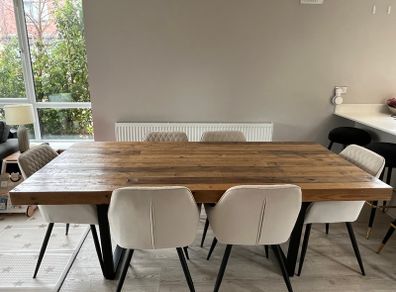 EZ Living - Reclaimed Pine Dining Table - 2.1m