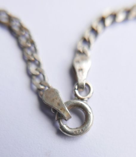 Vintage Sterling Silver 925 - 20 Inch  Curb Link Chain 6,4g