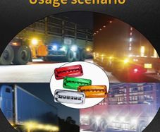 2pcs Multi-Purpose 12V LED Light Bar for Cars And Trucks White/Yellow/Red/Green/Multi-Colour Options Available,