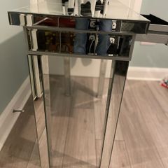 mirrored console table