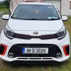 Kia Picanto  GT Line  2018 Low mileage,Nct 2028