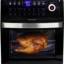 Air Fryer Oven Combi, Rotisserie and Grill, Large Family Size 12L with 16 Pre-Set Menus for Oil Free Cooking (FREE POSTAGE) Image 2