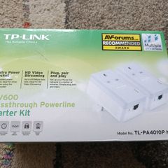 Tp-Link Powerline Adapter Kit, No configuration required Brand New boxed