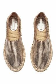 H&M Premium Quality Genuine Leather Espadrilles