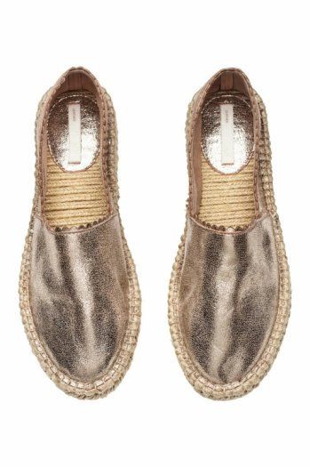 H&M Premium Quality Genuine Leather Espadrilles