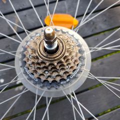 Like new rear wheels& with tires