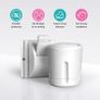 Child & Baby Safety Proof Magnetic Cupboard Locks (16 Locks & 3 Keys), Easy Install in Seconds, Invisible Child Safety Locks for Cabinets and Drawers, No Screws or Drilling (white/ black) Image 3