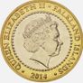 2 Pound 2014 Battle of the Falkland Islands 1914 Image 2