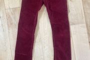 Polarn O Pyret POP 8-9 yrs red corduroy trousers 134cm