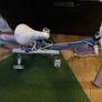 Frozen bike with stabiliser wheels Image 4