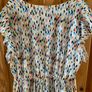 White & Multi Colour Pixie Daisy Dress Image 6