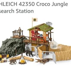 Schleich croco research station