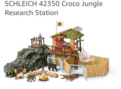 Schleich croco research station